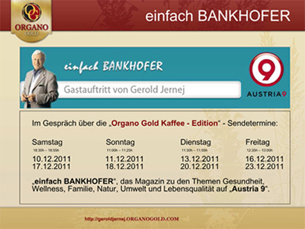 Gerold Jernej zu Gast bei "einfach Bankhofer" - Austria 9